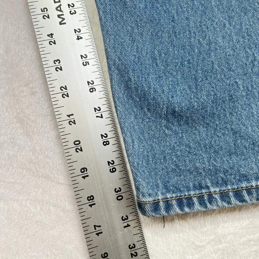 Levi's 505 Regular Fit Jeans Men W40 L32 Blue Denim Straight Leg 00505-4891